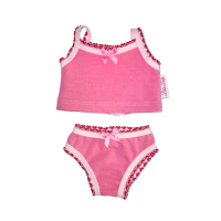 Ondergoed roze hartjes